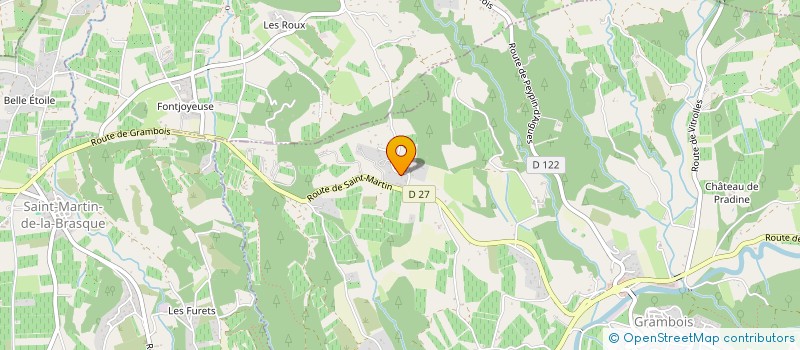 localisation de l'entreprise FEUILLE DE MUSE  PEYPIN D'AIGUES