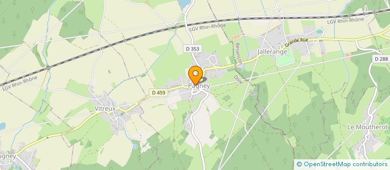 localisation de l'entreprise FEUILLE DE PAIE à VITREUX