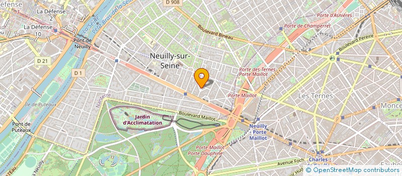 localisation de l'entreprise FEUILLE UP à NEUILLY-SUR-SEINE