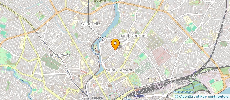 localisation de l'entreprise FEUILLES D'HERBE à NANTES