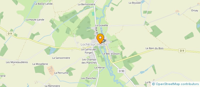 localisation de l'entreprise FEUILLES ET PLUMES  BEAUMONT-VILLAGE