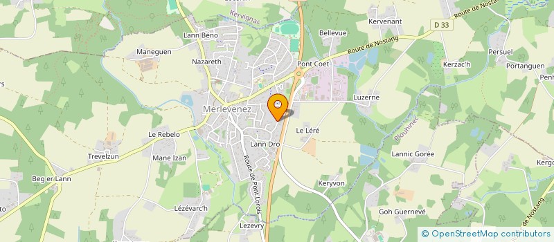 localisation de l'entreprise FEUILLETES DES LICES à MERLEVENEZ