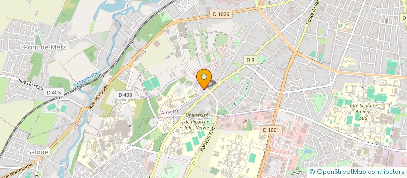 localisation de l'entreprise FEUQUIERES CHEVALIER à AMIENS