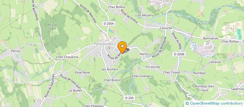 localisation de l'entreprise FEUTELAIS FAMILY  PEILLONNEX