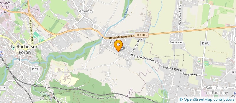 localisation de l'entreprise FEUTOR  AMANCY