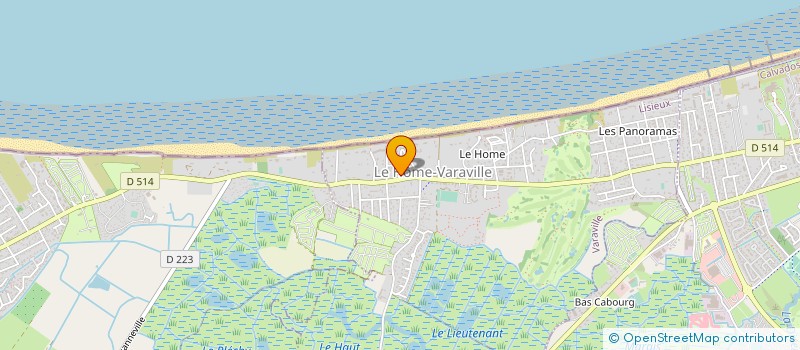 localisation de l'entreprise FEUTRIER à VARAVILLE