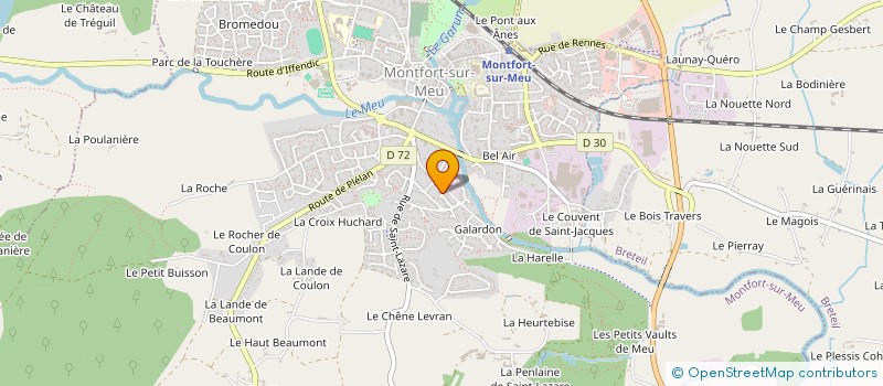 localisation de l'entreprise FEUVRIER 35  MONTFORT-SUR-MEU