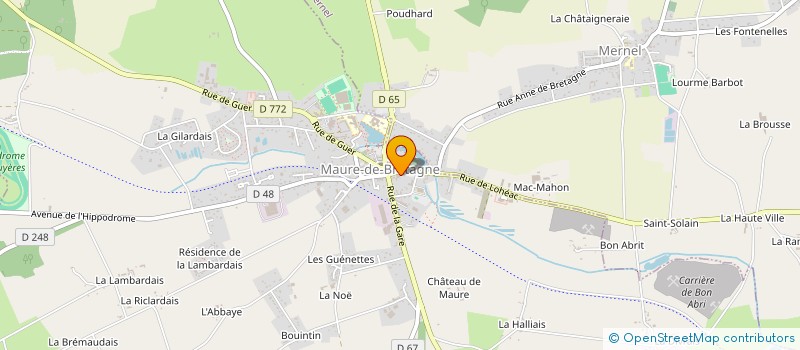 localisation de l'entreprise FEUVRIER  VAL D'ANAST