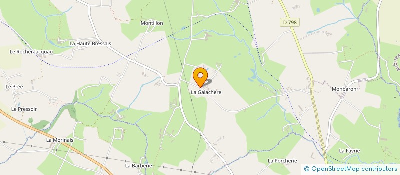 localisation de l'entreprise FEUVRIER à SAINT-GERMAIN-EN-COGLES