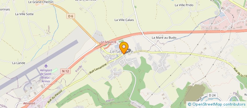 localisation de l'entreprise FEUVRIER à PLERIN