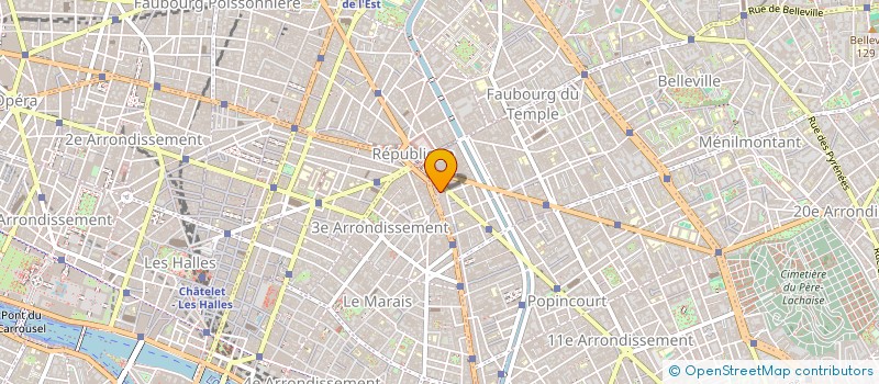 localisation de l'entreprise FEUX  PARIS