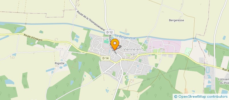 localisation de l'entreprise FEUX DE LOIRE à TIGY