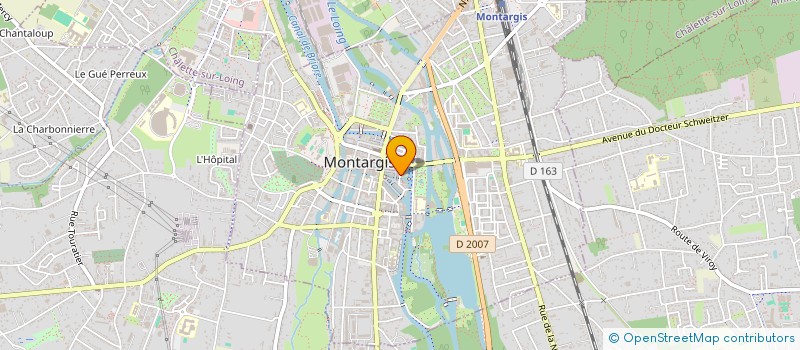 localisation de l'entreprise FEVE 2 à MONTARGIS