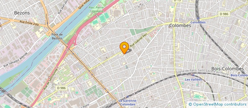 localisation de l'entreprise FEVE IMMO à COLOMBES