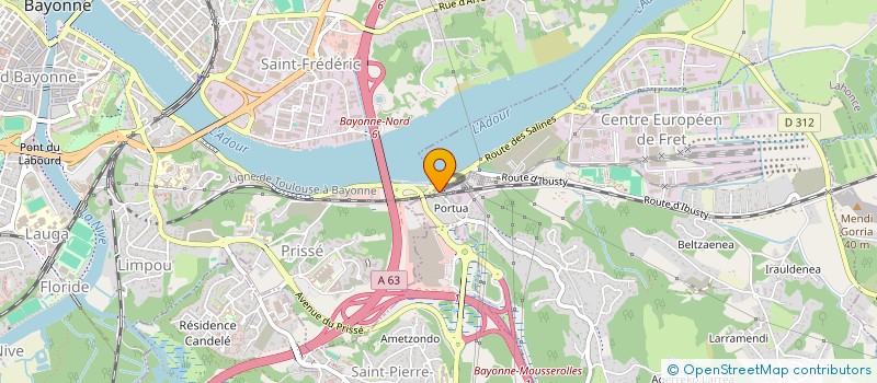 localisation de l'entreprise FEVEZ EURL  MOUGUERRE