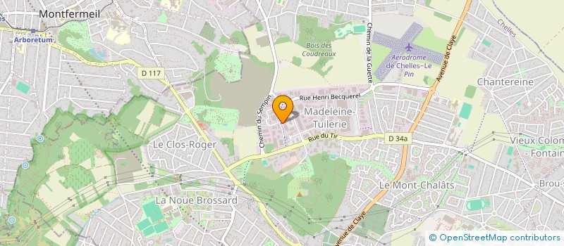 localisation de l'entreprise FEVORY DEVELOPPEMENT à CHELLES