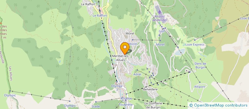 localisation de l'entreprise FEVRE AGENCE CONSEIL IMMOBILIER LOISIRS à LES ALLUES