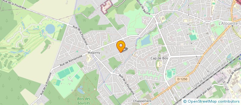 localisation de l'entreprise FEVRE-GAUVRIT  PESSAC