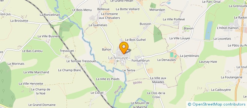 localisation de l'entreprise FEVRIER DANIEL  LA NOUAYE