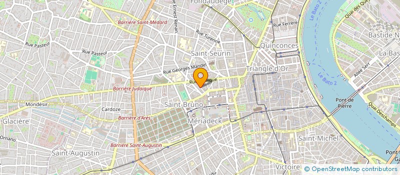 localisation de l'entreprise FEVRIER DUPOURQUE & ASSOCIES  BORDEAUX