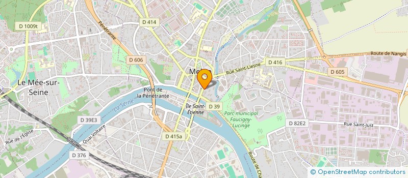localisation de l'entreprise FEVRIER SPORTS à MELUN