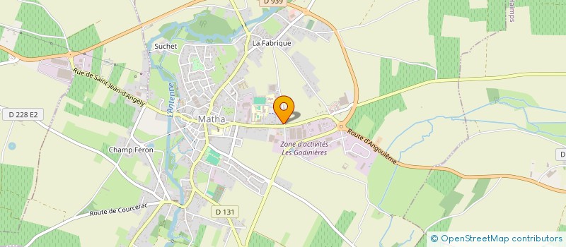 localisation de l'entreprise FEVRIER TP à LE GICQ