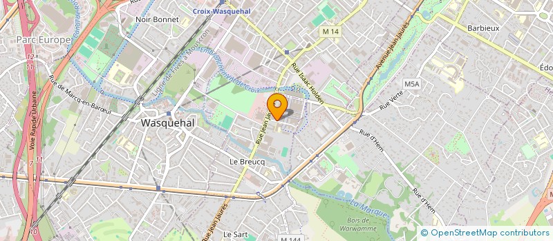 localisation de l'entreprise FEW  VILLENEUVE-D'ASCQ