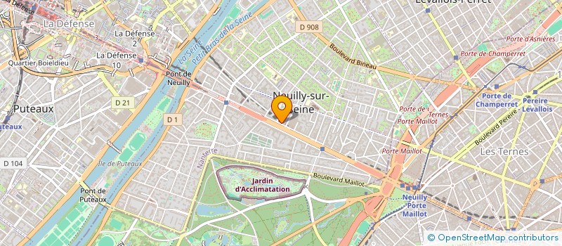 localisation de l'entreprise FEYAL à NEUILLY-SUR-SEINE