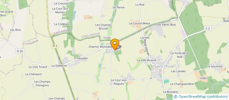 localisation de l'entreprise FEYDIB IMMO  SAINT-THUAL