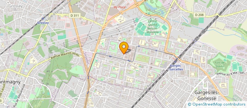 localisation de l'entreprise FEYZA à SARCELLES