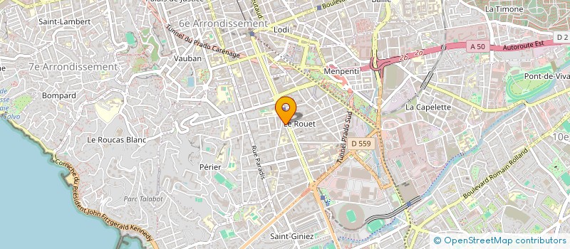 localisation de l'entreprise FEZA à MARSEILLE