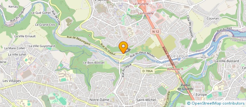 localisation de l'entreprise FEZI  PLERIN