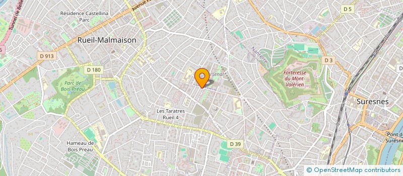 localisation de l'entreprise FEZOGA à RUEIL-MALMAISON