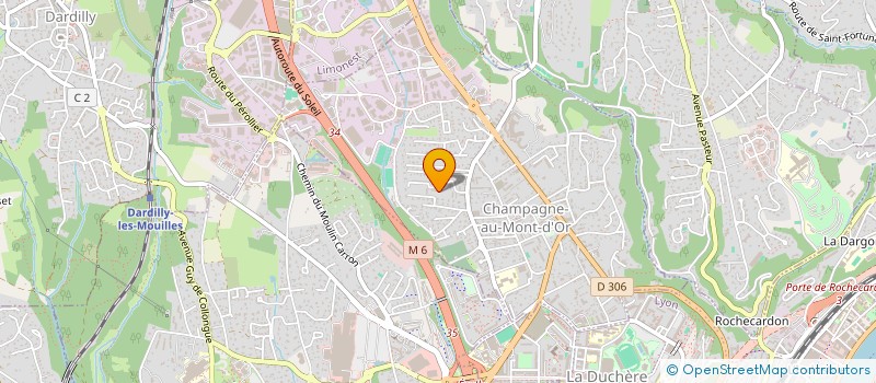 localisation de l'entreprise FEZYF HOLDING  SAINTE-FOY-LES-LYON