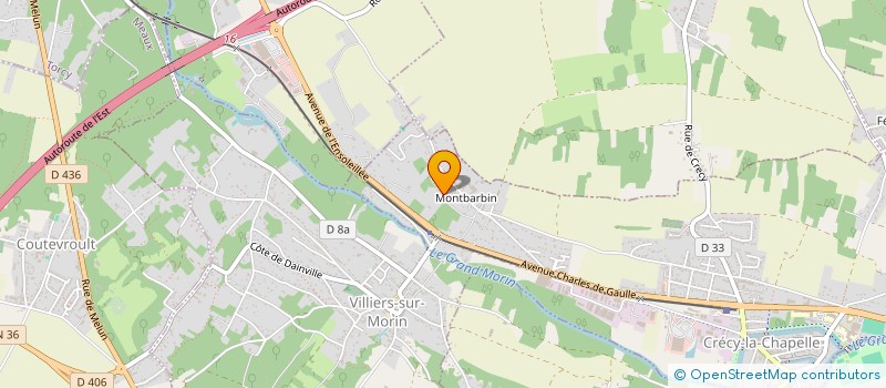 localisation de l'entreprise FF  CRECY-LA-CHAPELLE