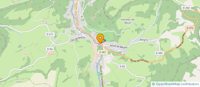 localisation de l'entreprise FF.ATTITUDE  MARNOZ