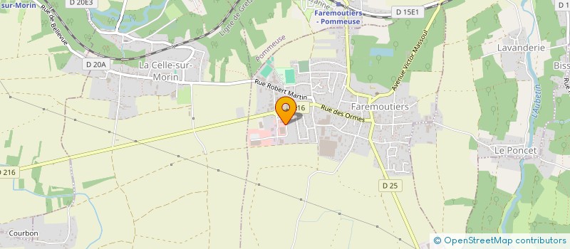 localisation de l'entreprise FF AUTOMOBILE  CRECY-LA-CHAPELLE