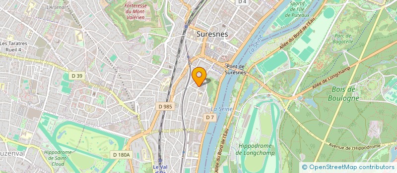 localisation de l'entreprise FF CONSEILS à SURESNES