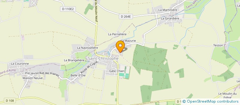 localisation de l'entreprise FF CONSULTING à SAINT-CHRISTOPHE