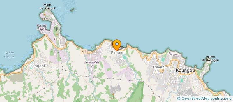 localisation de l'entreprise FF ELEC  MAMOUDZOU