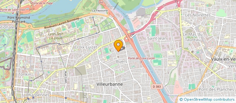 localisation de l'entreprise FF ENGINEERING SERVICES  VILLEURBANNE