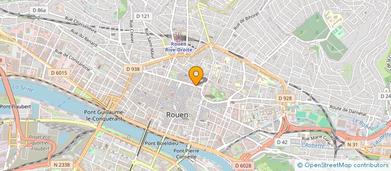 localisation de l'entreprise FF FINANCEMENTS à ROUEN