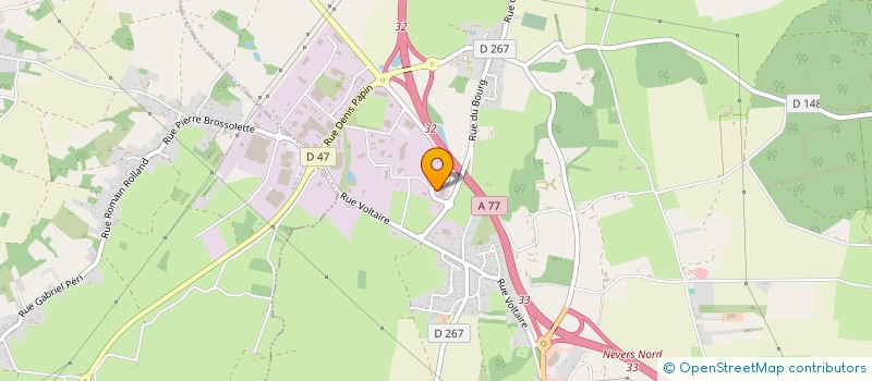 localisation de l'entreprise FF LAVAGE à VARENNES-VAUZELLES