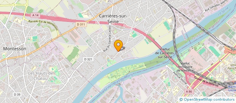 localisation de l'entreprise FF PAVAGE à CARRIERES-SUR-SEINE