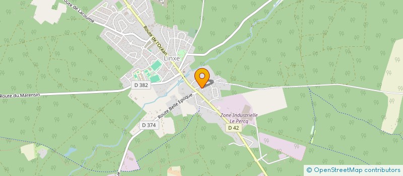 localisation de l'entreprise FF PROJECTS  LINXE