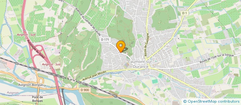 localisation de l'entreprise FFA  CAUMONT-SUR-DURANCE