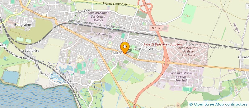 localisation de l'entreprise FFAD AYTRE  AYTRE