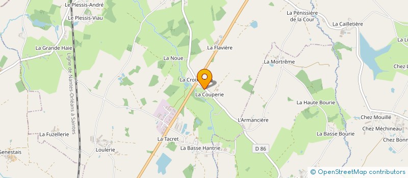 localisation de l'entreprise FFAMYLYS  LA BERNARDIERE