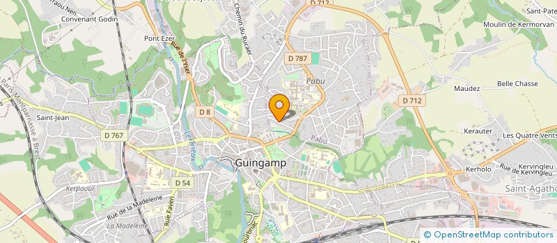 localisation de l'entreprise FFC FRANCAS DE BRETAGNE à PABU
