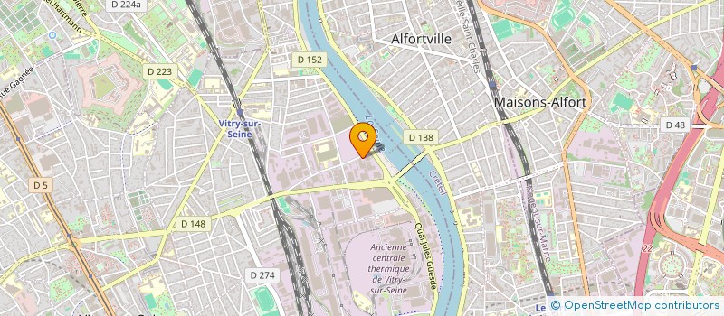 localisation de l'entreprise FFC HOLDING à VITRY-SUR-SEINE